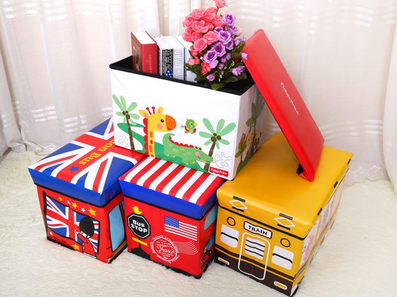 收纳登收纳箱储物箱杂物箱收纳盒收纳箱凳子