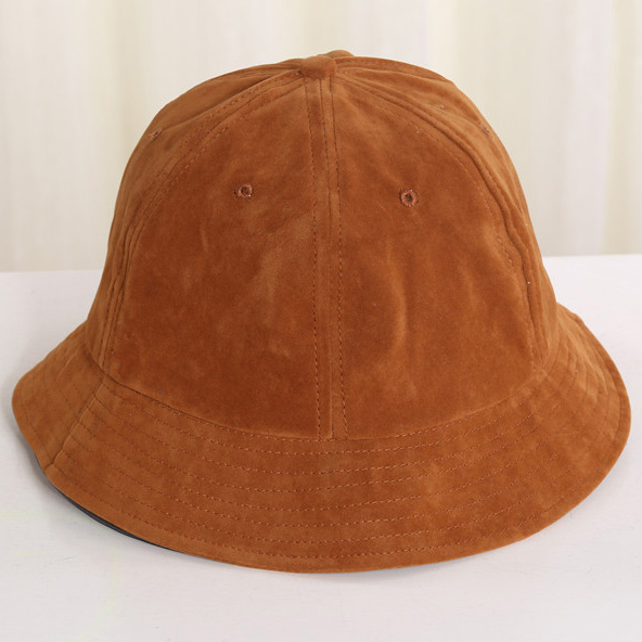 Air vent suede basin hat Fisherman hat autumn/winter folding sweat cool pressure line hat thumbnail