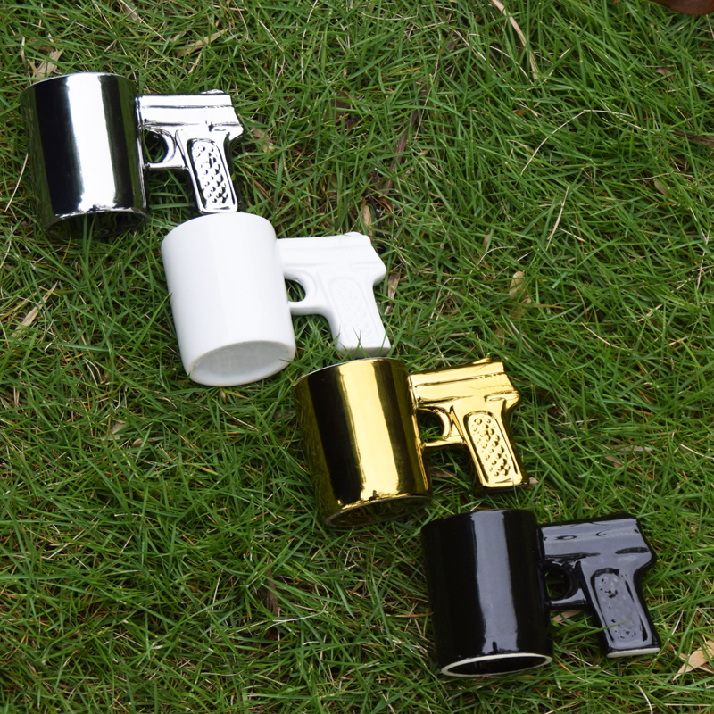 Pistol modeling ceramic mug mug custom LOGO
