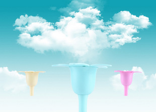 New flower humidifier, mini USB humidifier, desktop humidifier