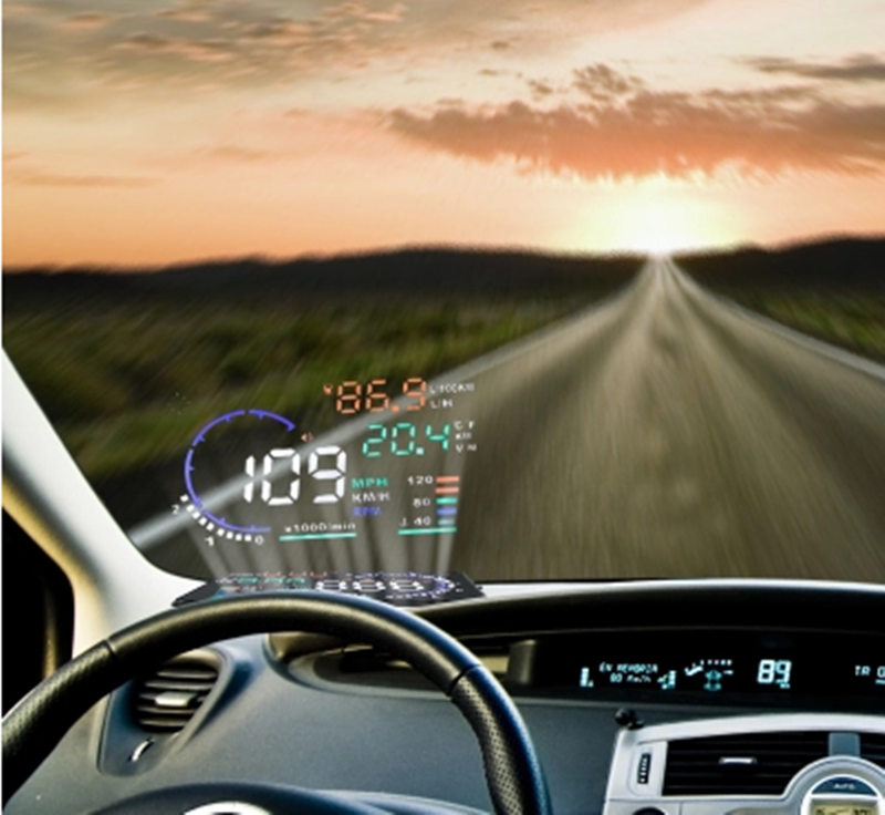 Manufacturer Direct Sales Of High Quality Os-701 Obd Head-Up Display Specification drawing