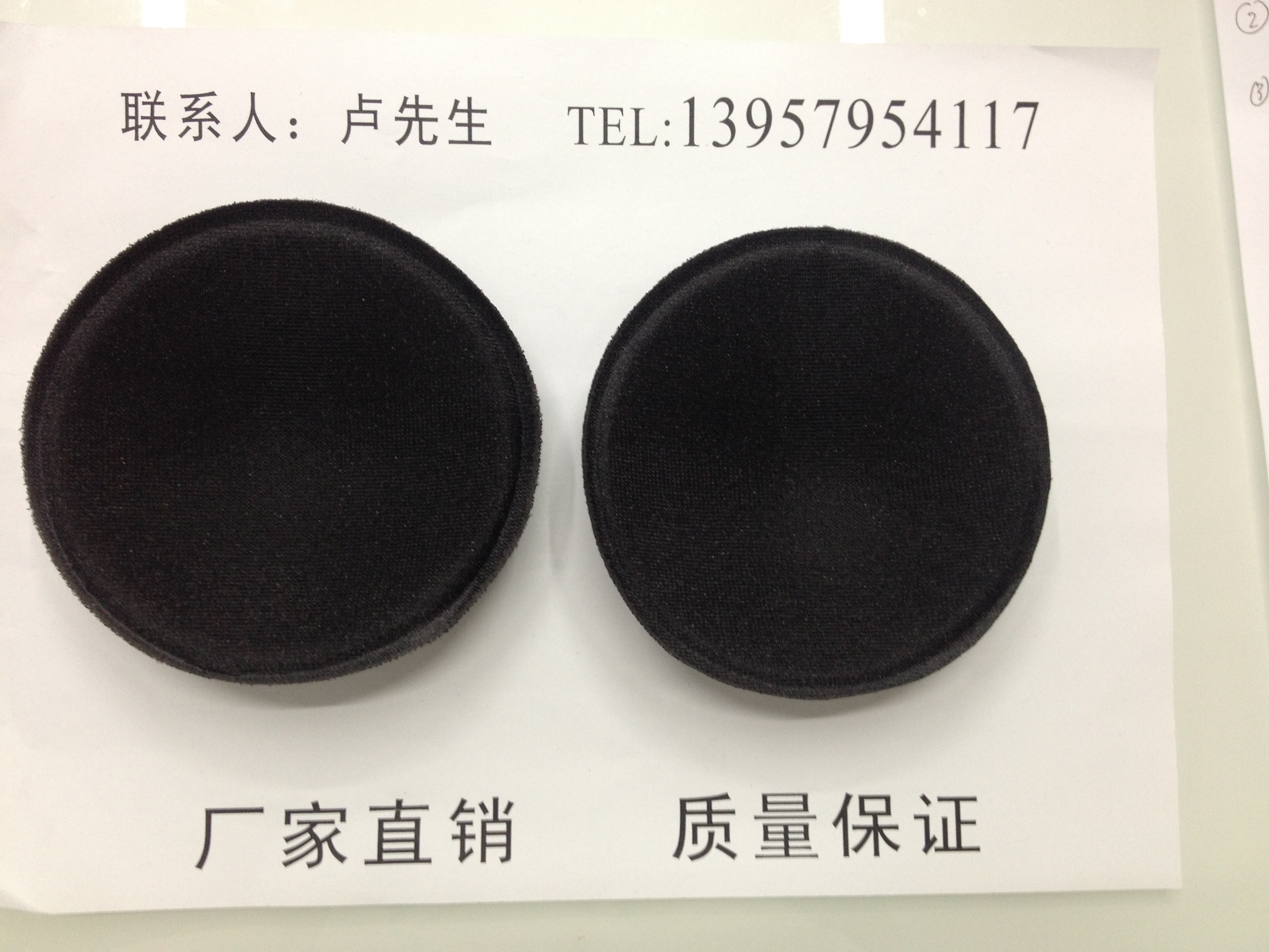 黑色小号圆形胸罩杯细节图