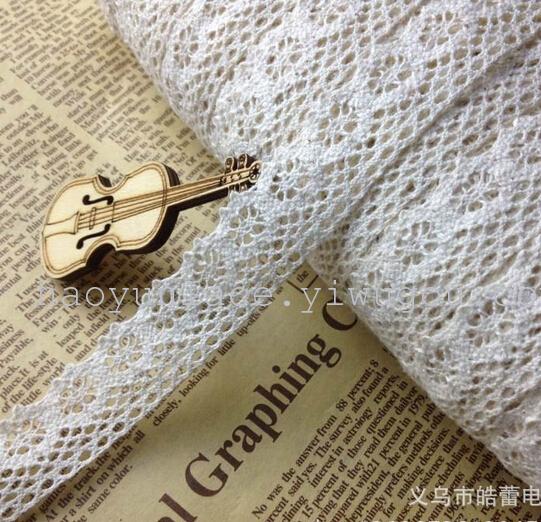 High-quality recommended bleached all-cotton cotton thread lace diy handmade essential clothing accessories 1 Application Scenario