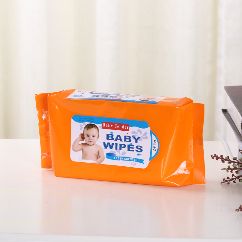 80片婴儿湿纸巾无纺布湿巾擦手巾湿毛巾2112产品图