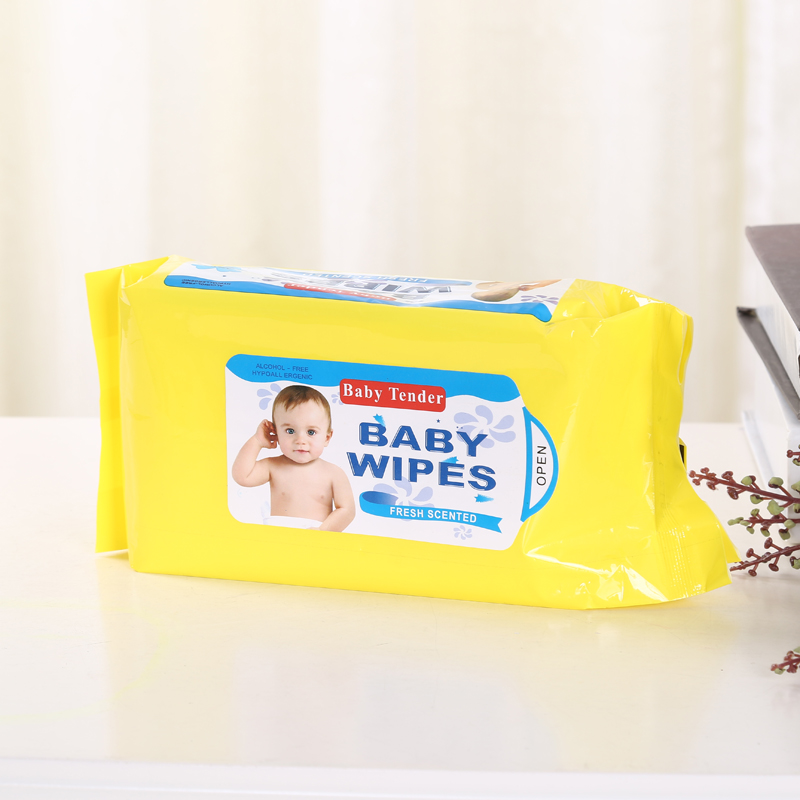 80片婴儿湿纸巾无纺布湿巾擦手巾湿毛巾2112细节图