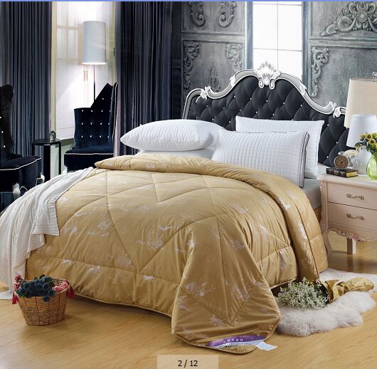 Bedding: Camel hair quilt, winter quilt, 4-piece set, manufacturer, spring and autumn quilt Application Scenario
