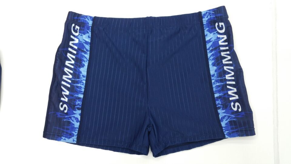 Men's swimming trunks Flat corner hot Spring large size bathing suit large size men's hot spring flat corner swimming pants high-grade