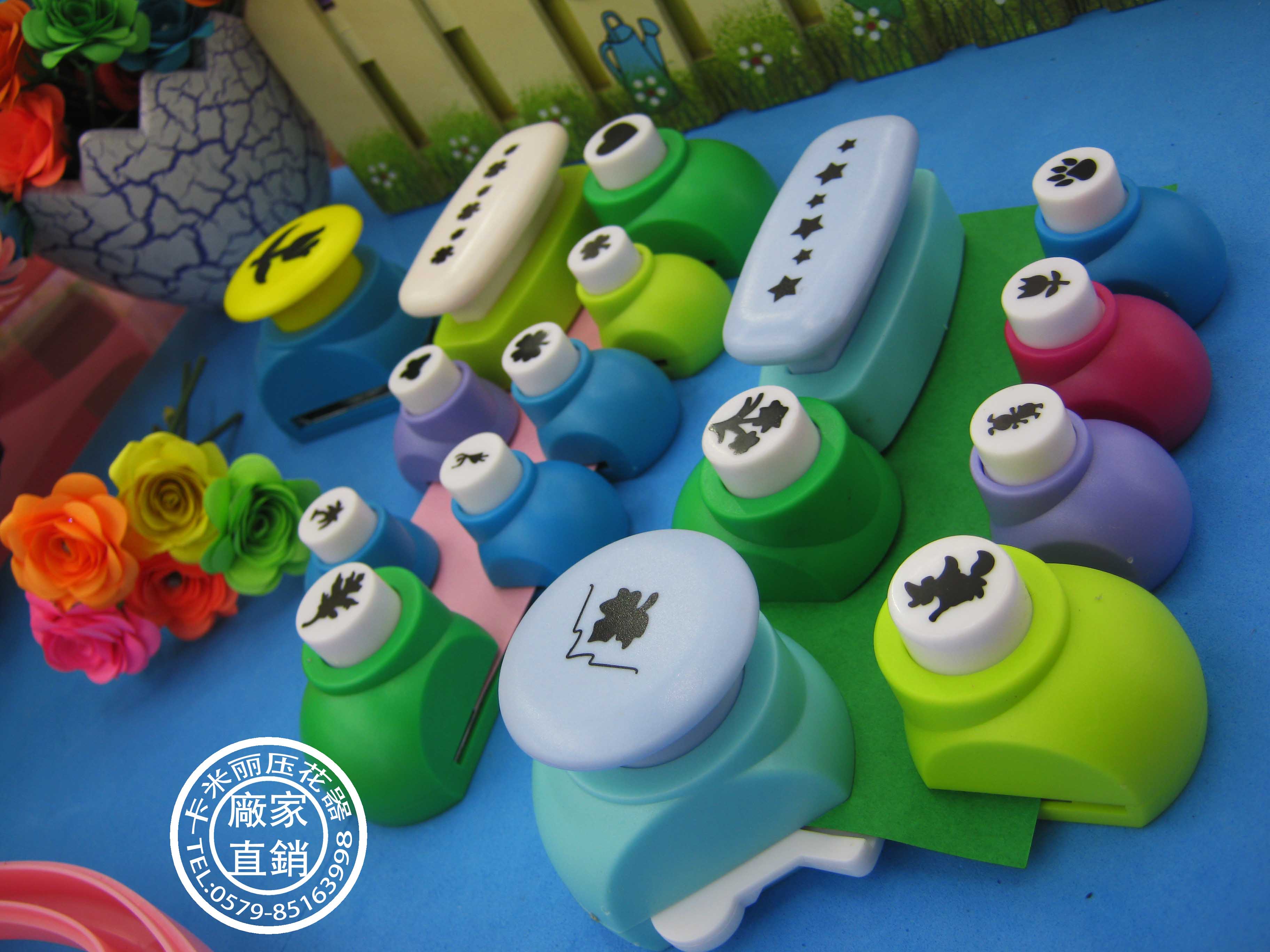 卡米丽中套益智手工玩具压花器套装 打花器细节图