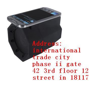 The Magic mutual sensing speaker is fully compatible with mobile phones and has a powerful bass