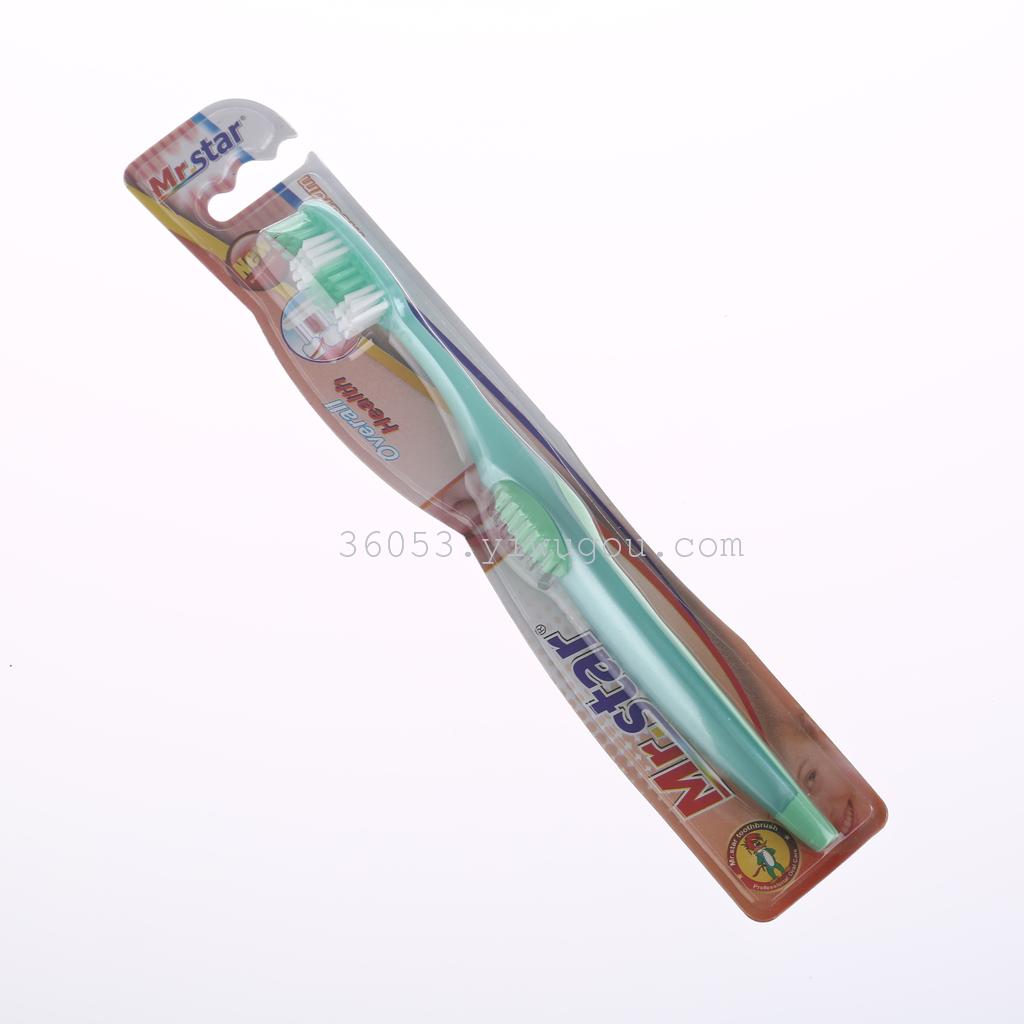 Factory Direct Sales Of Foreign Trade 4-Color Toothbrush 242 details Picture