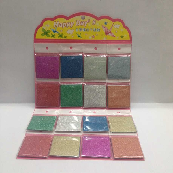 Huamuma wholesale gold powder diy handmade paper thousand paper crane origami gold onion paper thumbnail