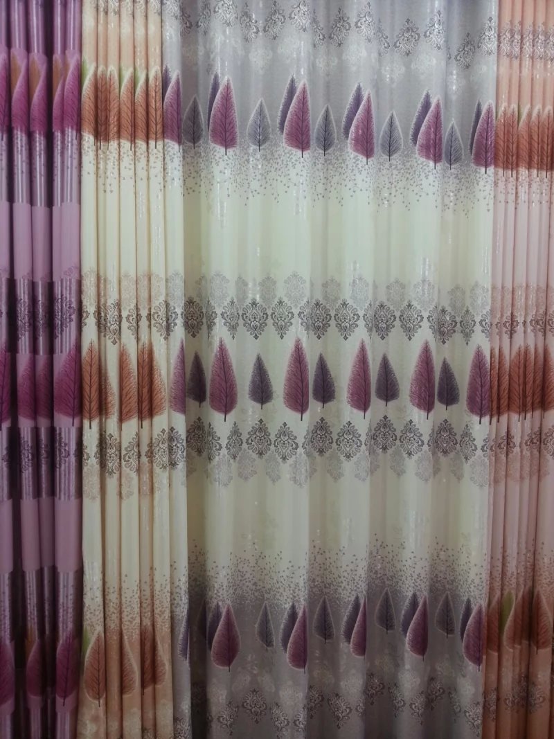 Blackout fabric in various colors, high-end, polyester, curtain fabric