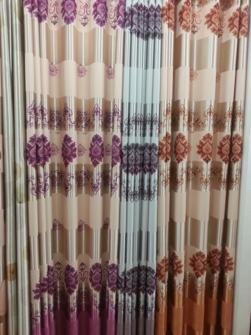 Blackout fabric in various colors, high-end, polyester, curtain fabric