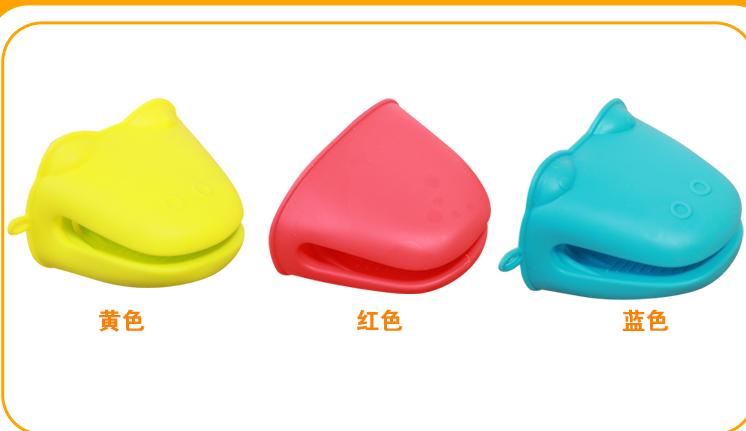 硅胶隔热手套 微波炉烤箱防烫手套 烘焙耐高温碗碟防烫夹