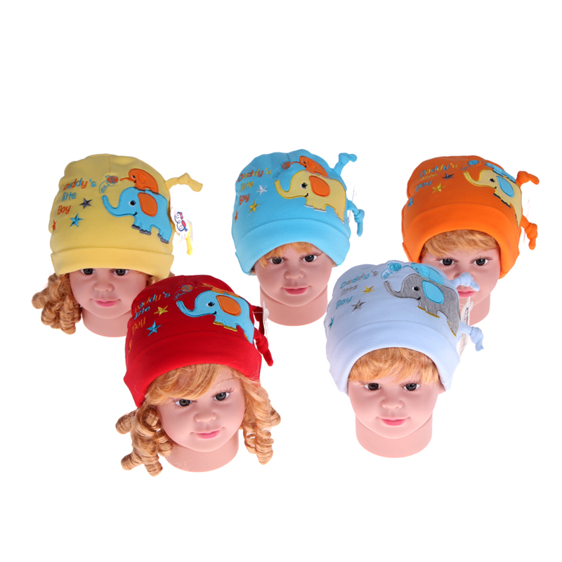 Jumper cap Baby elephant and cotton cap Baby cap Baby cap Winter E-802
