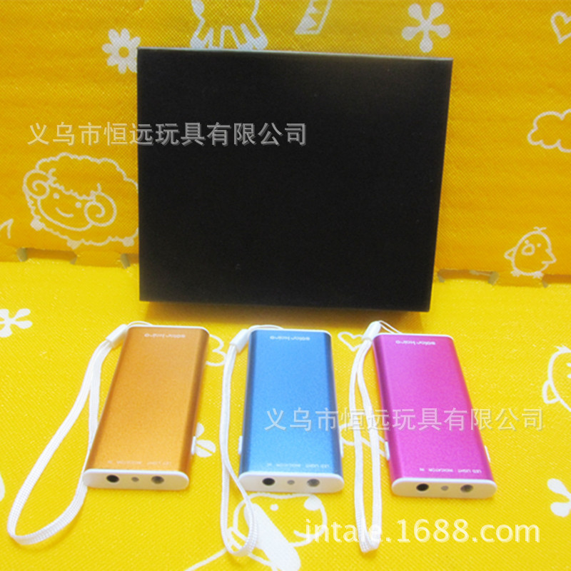 Creative USB Portable Metal hand Warmer Mini hand Warmer with light