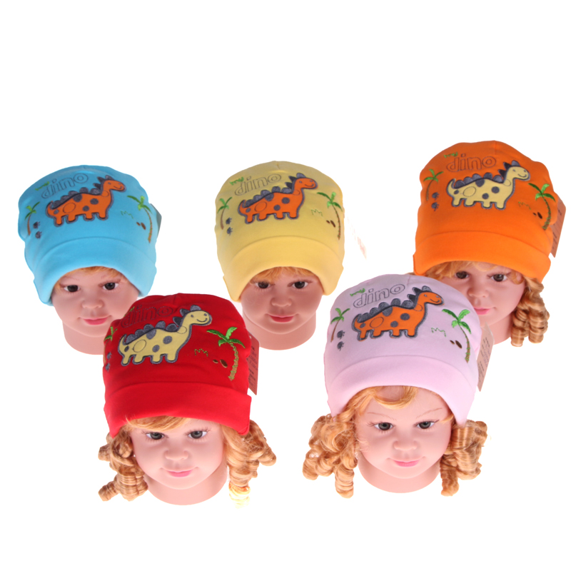 Shirley Doll puffer cap Dinosaur and cotton hat baby cap Baby cap Winter E-803