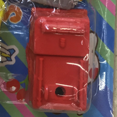 Super smart cartoon toy airplane eraser, student correction tool eraser details Picture