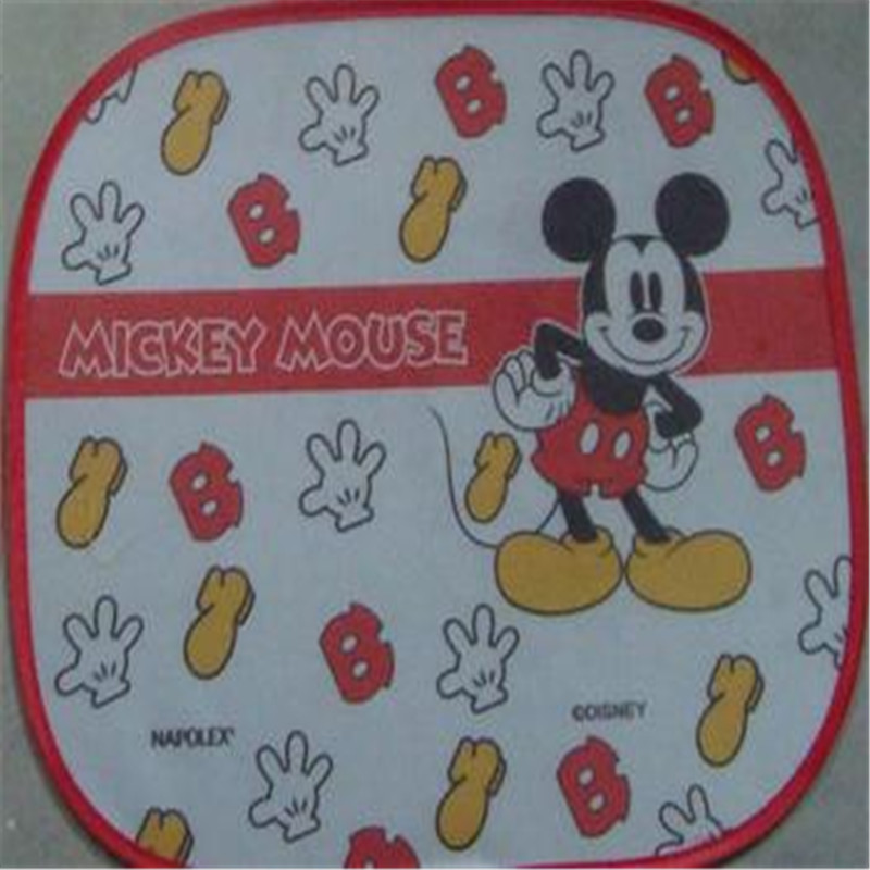 Cartoon color round car sunshade, sun shield, car sunshade Specification image
