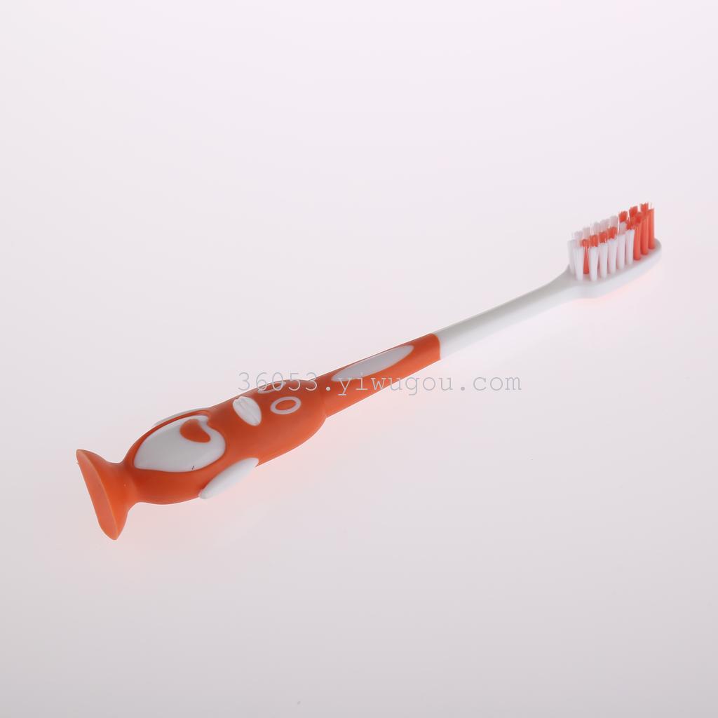 Factory Direct Sales Can Stand Children's Cartoon Foreign Trade 4-Color Toothbrush 05C Application Scenario