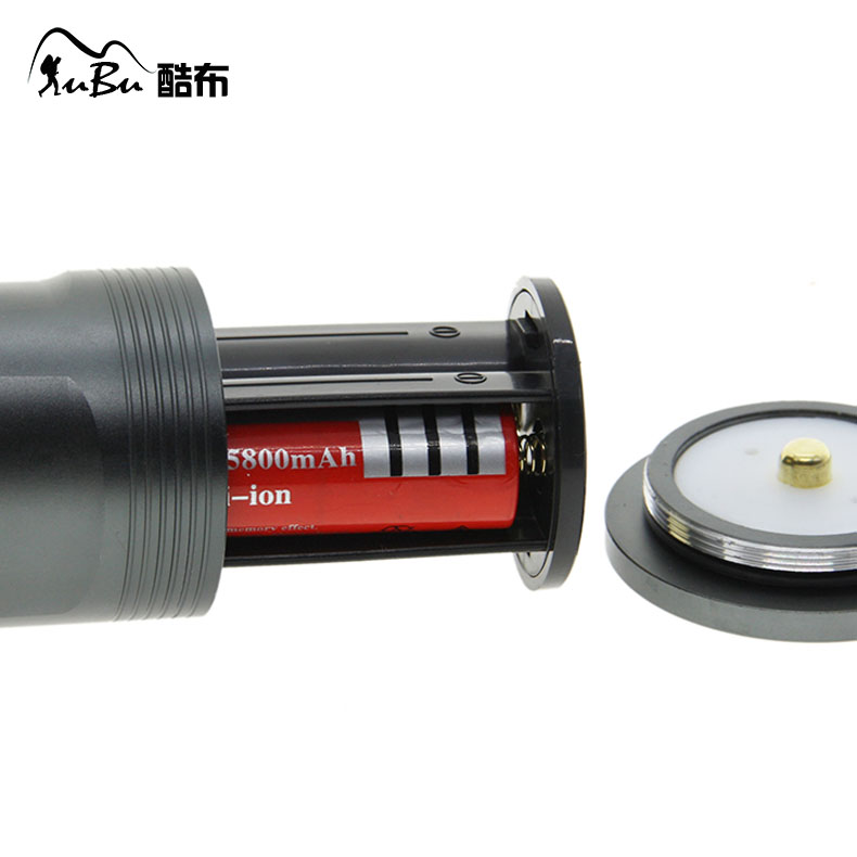 Q5大功率强光手提灯钓鱼灯LED远射矿灯强光探照灯手电充电细节图