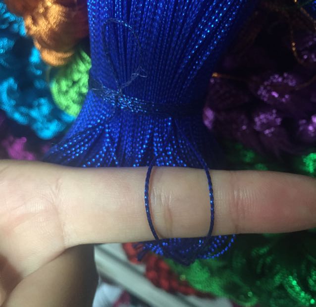 8股圆空心 金银线 彩色线 吊牌线