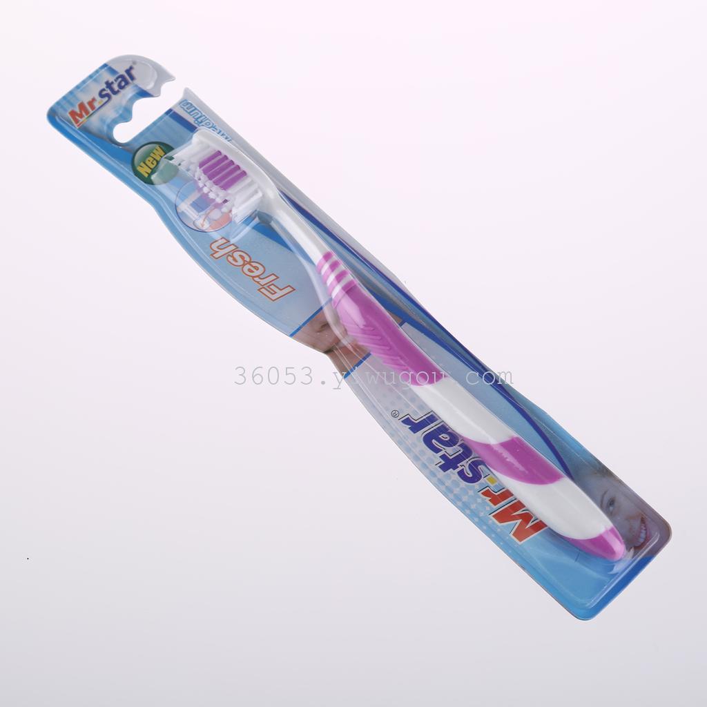 Factory Direct Sales Of New Foreign Trade 4-Color Toothbrush 224 details Picture