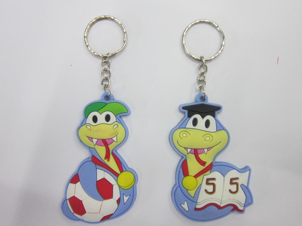 Pendant Pvc Soft Glue Pendant Snake Shape Silicone Pendant Specification drawing
