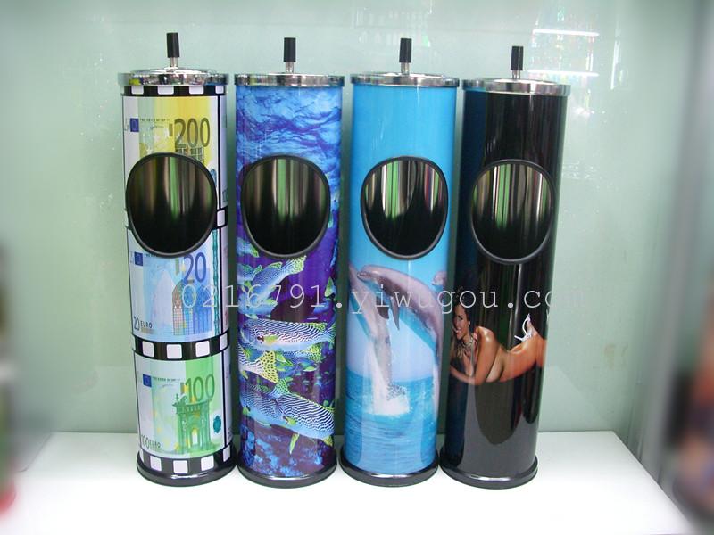 大号垃圾桶 工艺摆设 厂家直销 创意马口铁烟灰缸