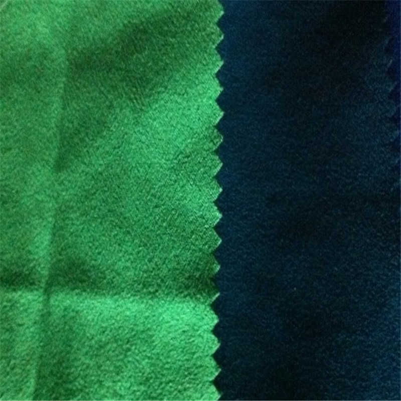 Suede fleece - warp direction - weft suede fleece details Picture