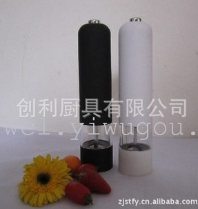 厂家直销现货低价供应彩色电动胡椒磨 胡椒研磨器产品图