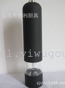 厂家直销现货低价供应彩色电动胡椒磨 胡椒研磨器细节图