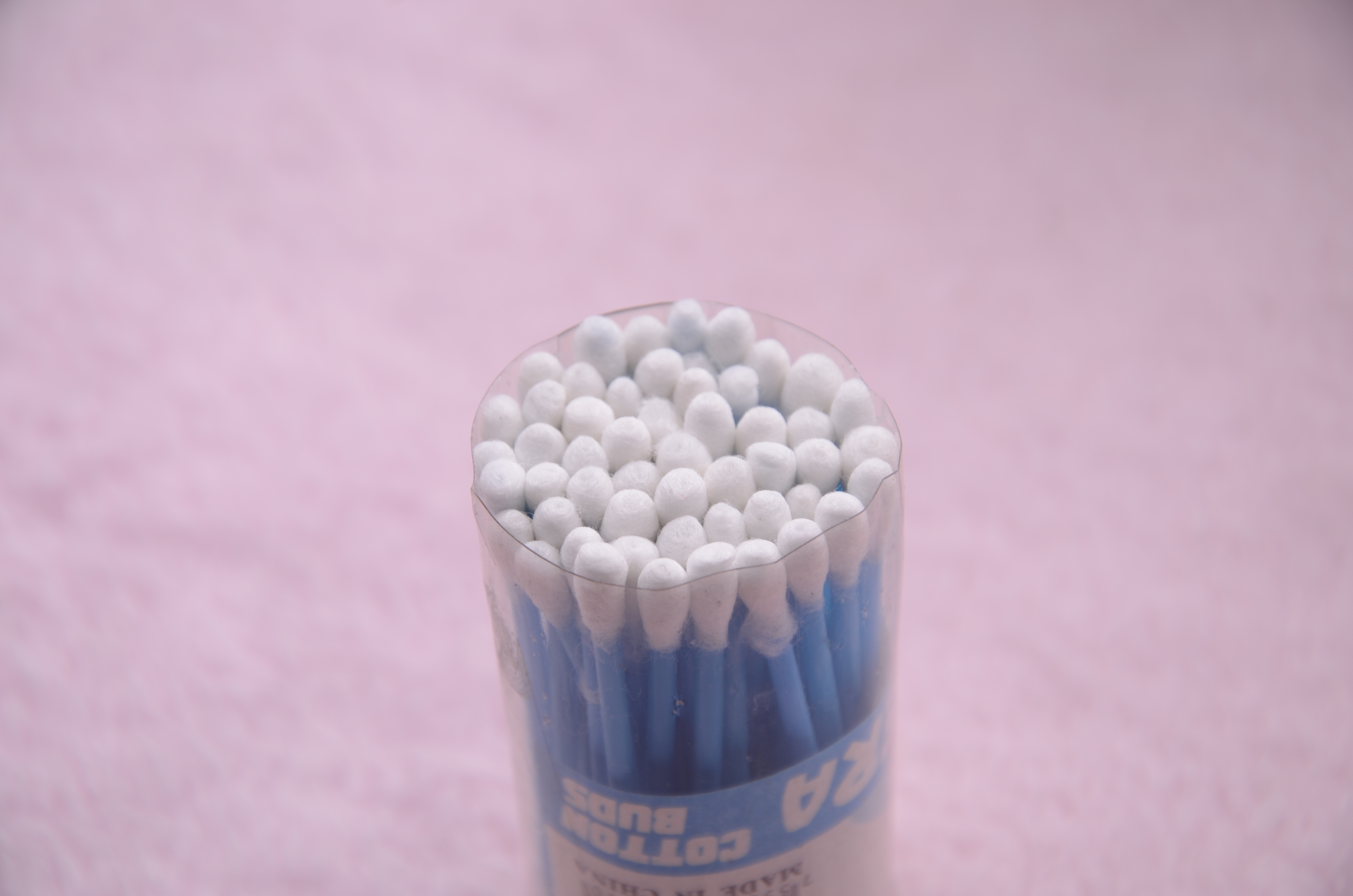 PVC盒装棉签一次性化妆棉签棉棒 宝宝棉签棒细节图