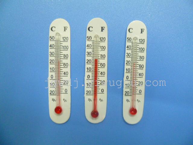 The manufacturer offers wholesale paper glass thermometers, semi-circular mini self-adhesive small thermometers Specification image