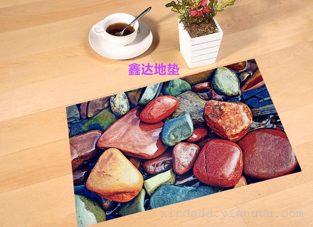橡胶地垫，浴室厨房卫生间防滑垫吸水地毯进门门垫脚垫