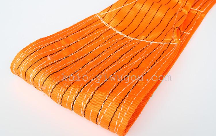10-ton 2-meter colored flat lifting slings Application Scenario