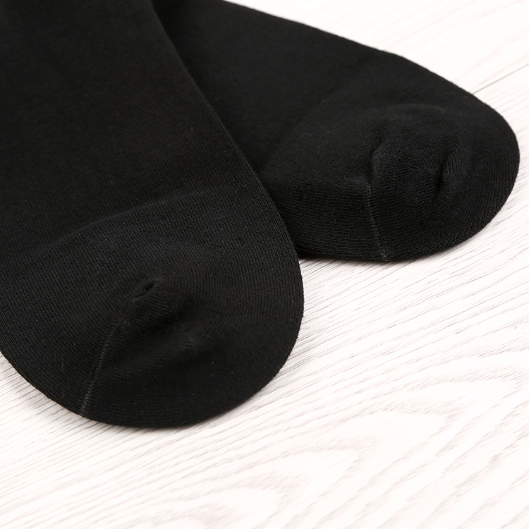 Best-selling combed cotton embroidered sports men's socks, pure cotton non-pilling summer business casual socks, breathable and comfortable thick style Specification image