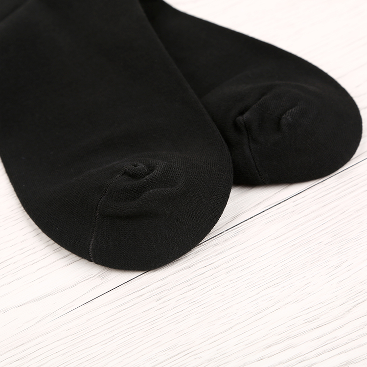 Old Man's head pure cotton anti-odor and sweat-absorbing thick business socks men's autumn and winter new embroidered mid-tube socks comfortable and breathable gift box set Specification image