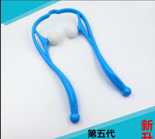 多功能颈部按摩神器 手动颈部按摩神器 地摊热卖产品图