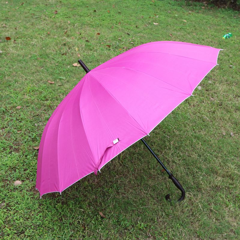 70#16K超大加固 银胶广告伞