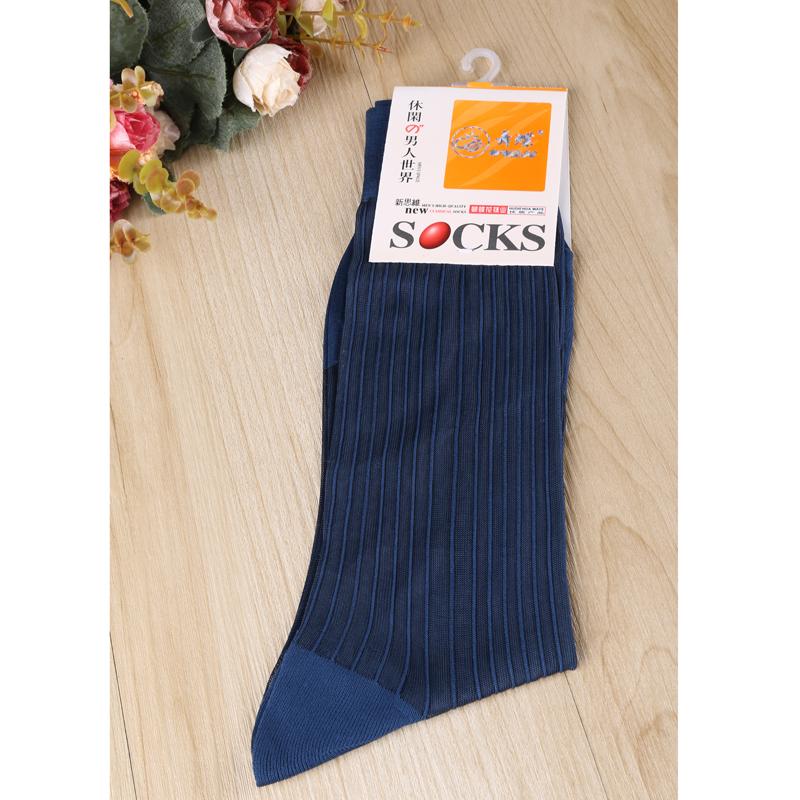 高档锦纶丝袜中老年人老式松口尼龙袜男士短丝袜子产品图