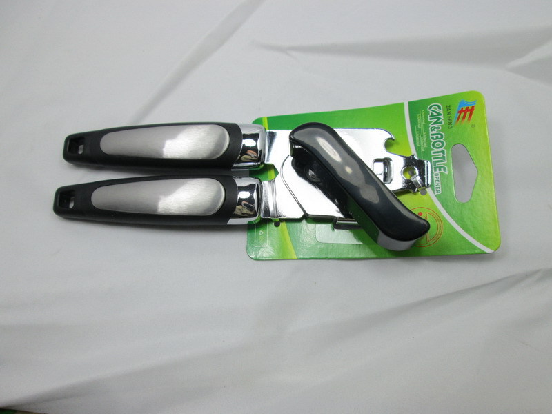 Available From Stock Stainless Steel Can Opener Bottle Opener Garlic Press Wine Bottle Opener Simple Can Opener Knife