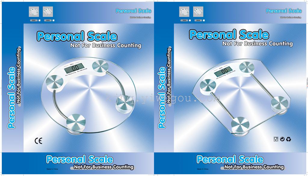 Supply body scales, electronic weighing scales, and electronic glass health scales Specification image