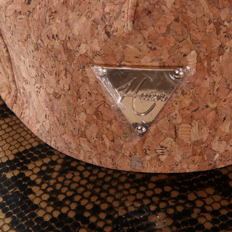 Real Wood Grain Snakeskin Flat Brim Hat Sports Hat Hip Hop Hat Sun Hat Casual Hat Specification drawing