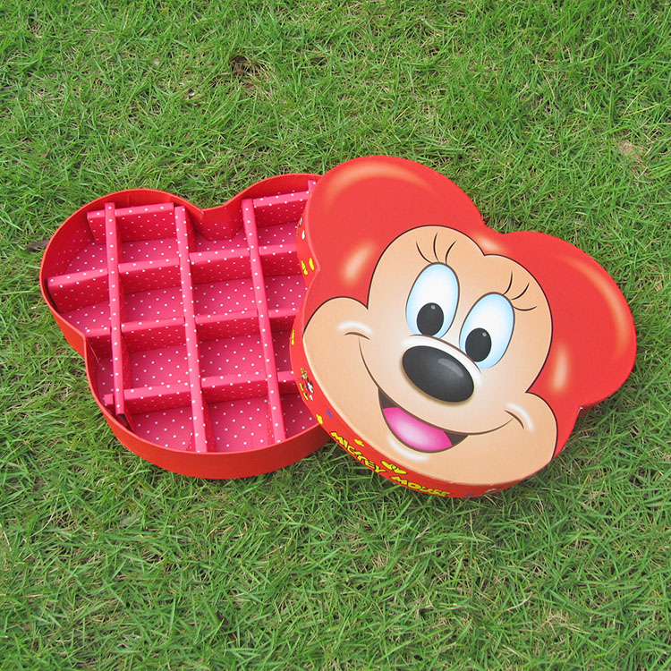 J5907 Mickey Minnie 16 bars Chocolate Box Candy Box Creative Christmas gift Box thumbnail