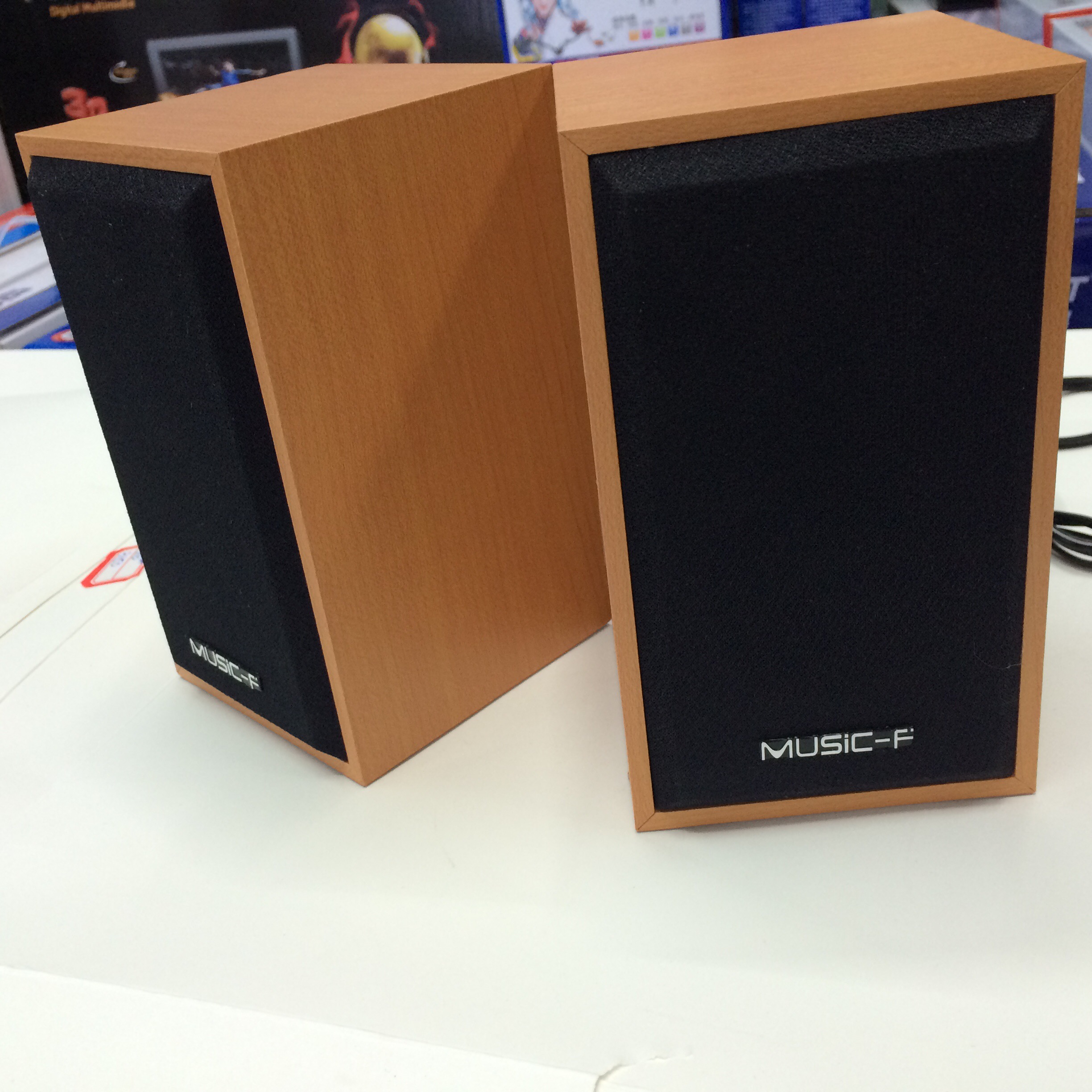 220V power supply version wooden digital speaker, subwoofer computer speaker, laptop desktop speaker