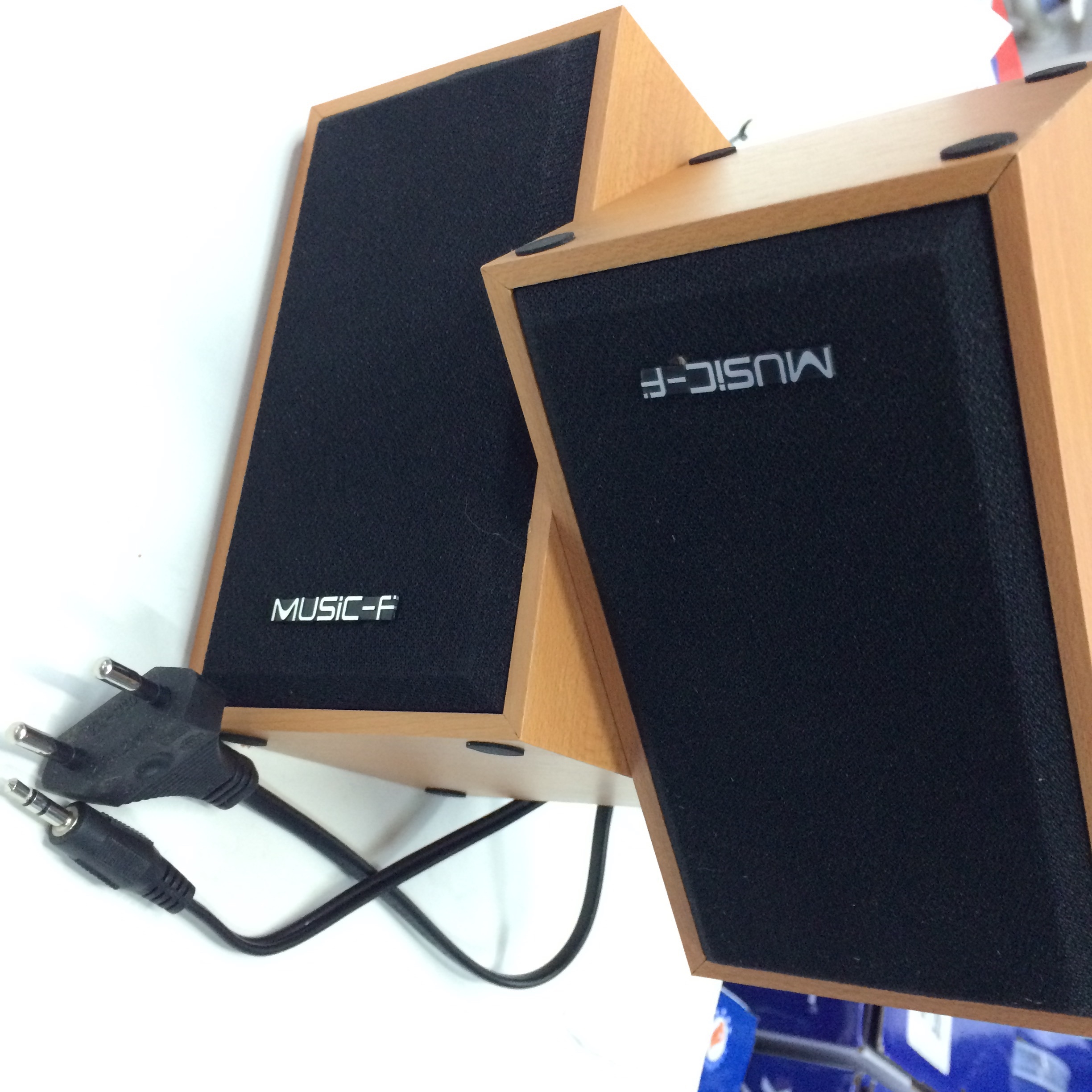 220V power supply version wooden digital speaker, subwoofer computer speaker, laptop desktop speaker details Picture