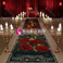 婚礼用品 新款 摆件装饰 立体地毯 3D玫瑰花地毯产品图