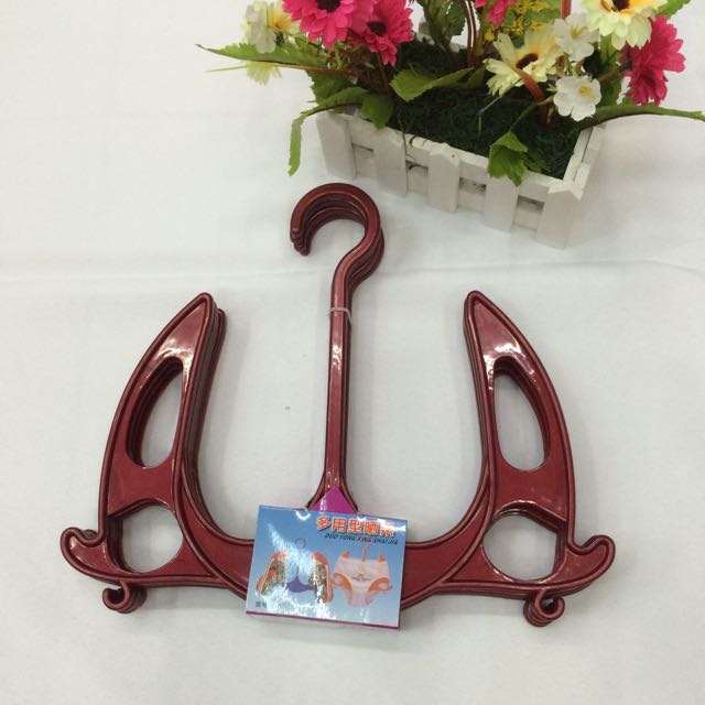 Multi-functional drying hanger pants rack Drying shoe rack plastic hanger