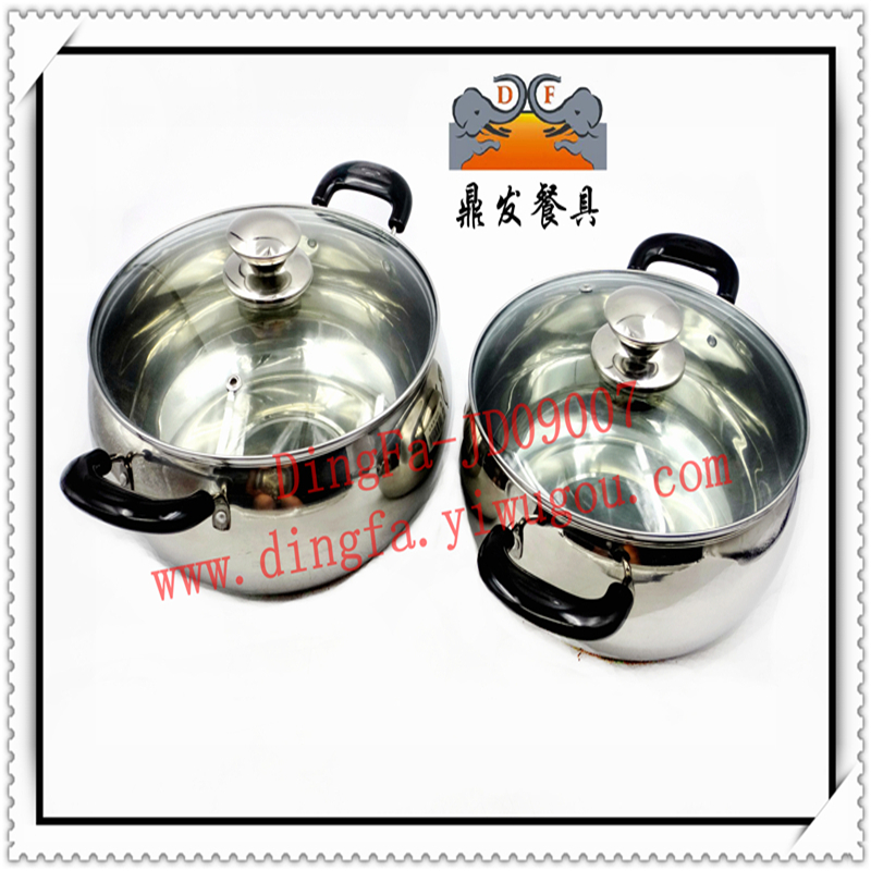 Factory direct stainless steel single handle milk pot pearl pot single milk pot double ear pot